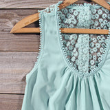 Sage Shadows Dress: Alternate View #3