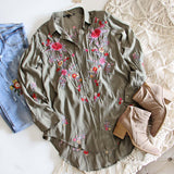 Sage & Vine Boyfriend Shirt: Alternate View #2