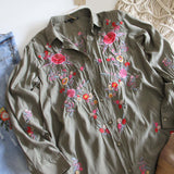 Sage & Vine Boyfriend Shirt: Alternate View #3