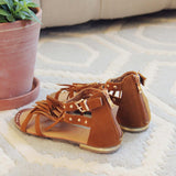 Sageland Fringe Sandals: Alternate View #2