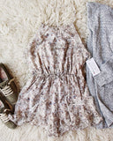 Sageland Romper in Cream: Alternate View #2