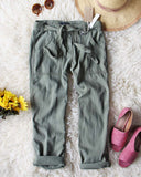 Desert Sage Cargo Pants: Alternate View #1