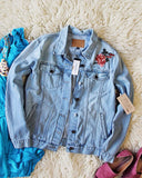 Washed & Embroidered Jean Jacket by Sanctuary: Alternate View #2