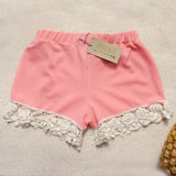 Sand & Lace Shorts: Alternate View #3