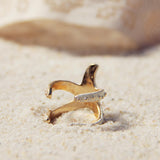 Sand & Starfish Ring: Alternate View #2