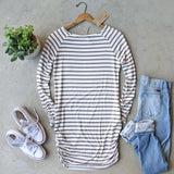 Sand Stripes Tunic Tee: Alternate View #4
