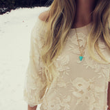 The Sandstone Lace Tunic: Alternate View #3