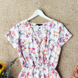 Sapphire Flower Romper: Alternate View #2