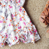 Sapphire Flower Romper: Alternate View #3