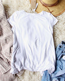 Saturday Tie Tee: Alternate View #3