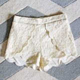 Scalloped Lace Shorts: Alternate View #2