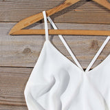 Sea Lace Romper in Sky: Alternate View #2