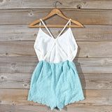 Sea Lace Romper in Sky: Alternate View #4