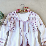 Sedum Embroidered Blouse: Alternate View #2