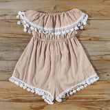 Sonora Lace Romper: Alternate View #3