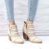 Sequoia Falls Boots in Stone: Alternate View #3