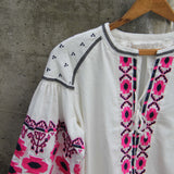 Saskatoon Boho Jacket in White (wholesale): Alternate View #4
