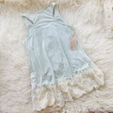 Sage Lace Layering Tank: Alternate View #4