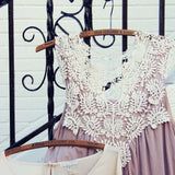 Shaded Sky Dress in Taupe: Alternate View #4