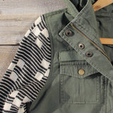 Shadow Cast Sweater Coat: Alternate View #2