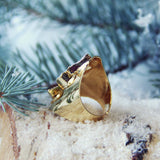 Shadow Druzy Ring: Alternate View #2