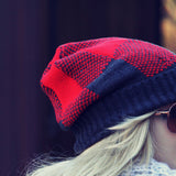 The Shadow Plaid Beanie: Alternate View #2