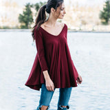 Shadow Lake Cozy Tee: Alternate View #1