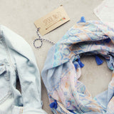 Shallow Blue Scarf: Alternate View #2