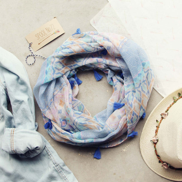 Shallow Blue Scarf: Featured Product Image