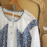 Shallow Blue Tunic: Alternate View #2