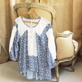 Shallow Blue Tunic: Alternate View #1