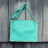 Shooting Arrow Cross Body Bag in Mist: Alternate View #3