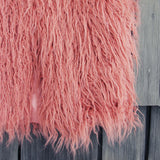 Siberian Rose Faux Fur Vest: Alternate View #3