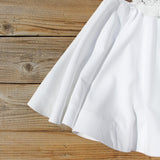 Siena Lace Dress in White: Alternate View #3