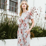 Sienna Floral Maxi Dress: Alternate View #3
