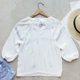 Sonora Tassel Top: Alternate View #4