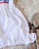 Siesta Dress in White from Piper by Townsen: Alternate View #3