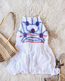 Siesta Dress in White from Piper by Townsen: Alternate View #1