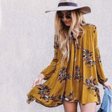 Lune & Stars Tunic Dress in Mustard: Alternate View #1
