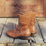 Ski Hill Sweater Boots in Cognac: Alternate View #3