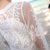 Aster Sky Lace Dress: Alternate View #5