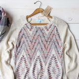 Sky Fringe Sweater: Alternate View #2