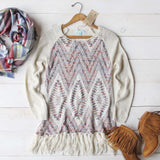 Sky Fringe Sweater: Alternate View #5