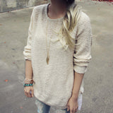 Sky Oak Sweater in Cream: Alternate View #2