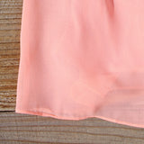 Sky Sweet Dress in Peony: Alternate View #3