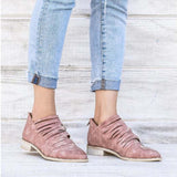 Sky Valley Booties in Rose: Alternate View #4