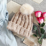 Skye Knit Cozy Beanie: Alternate View #1