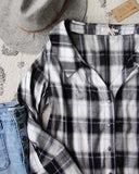 Skylar Plaid Top: Alternate View #2