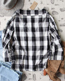 Skylar Plaid Top: Alternate View #4