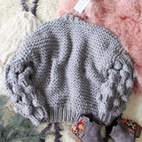 Spool Lux Skyline Sweater in Gray: Alternate View #5